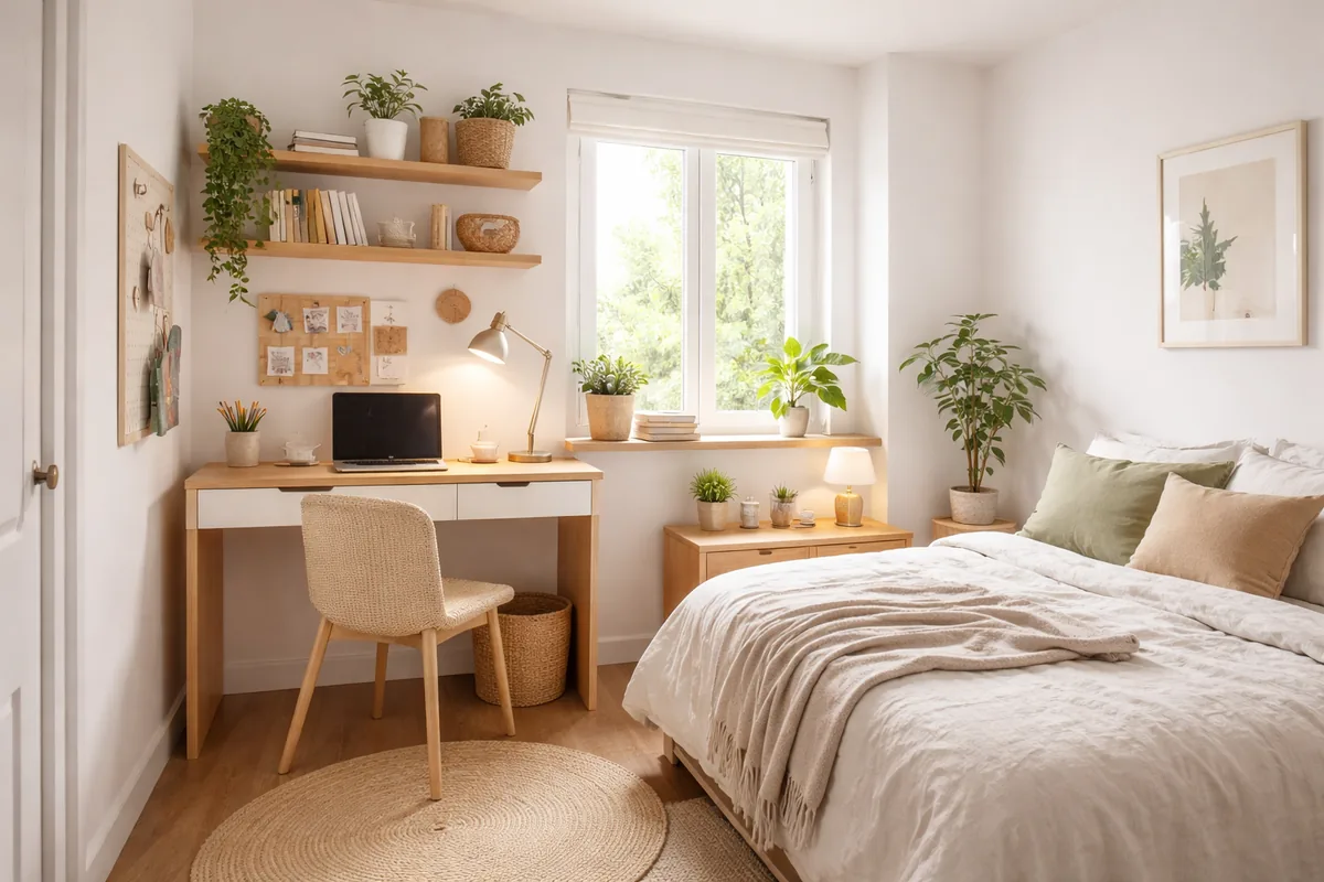 Comment organiser un espace de travail dans une petite chambre