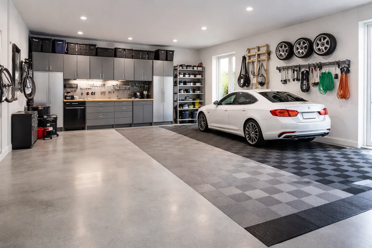 Quel type de revêtement pour un garage de 50 m²