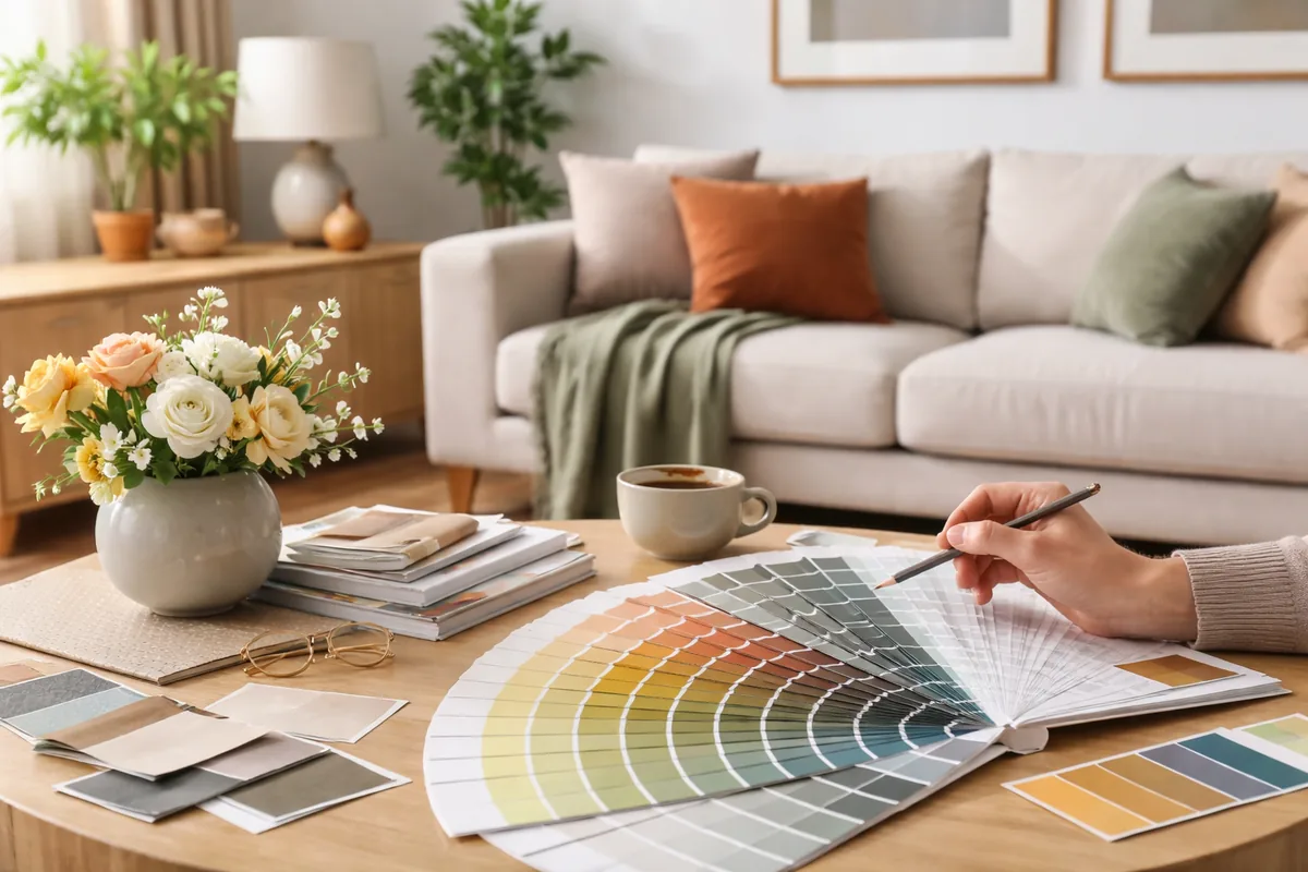 Comment choisir les couleurs pour une décoration intérieure harmonieuse
